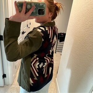 Thread & Supply Women’s Multicolor Patterned Utility Jacket